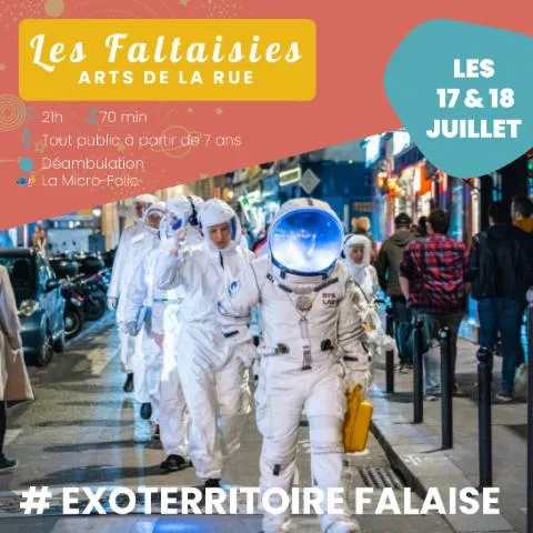 Image qui illustre: Festival "les Faltaisies" - #exoterritoire Falaise