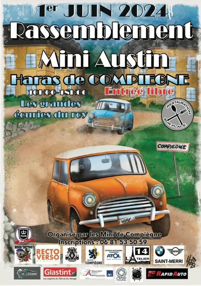 Image qui illustre: Rassemblement Mini Austin - 5ème Édition à Compiègne - 0