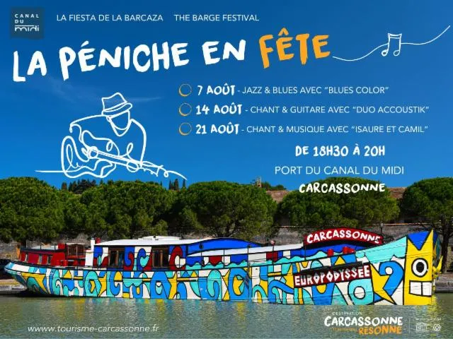 Image qui illustre: La Péniche En Fête - Duo Accoustik