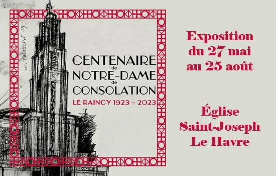 Image qui illustre: Exposition : Centenaire de l'église Notre-Dame de Consolation au Raincy