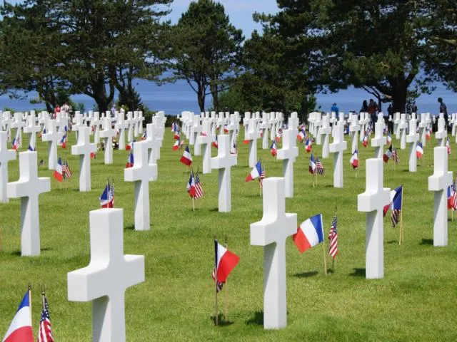 Image qui illustre: Normandy American Cemetery