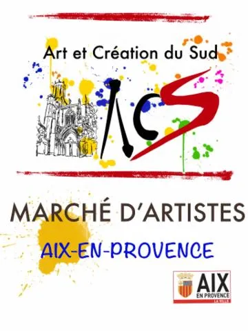 Image qui illustre: Marché D’artistes Art Et Création Du Sud Place Villon