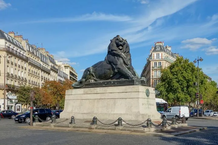 Image qui illustre: Lion de Belfort de Paris
