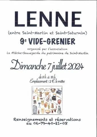 Image qui illustre: 9ème Vide-grenier Au Village De Lenne