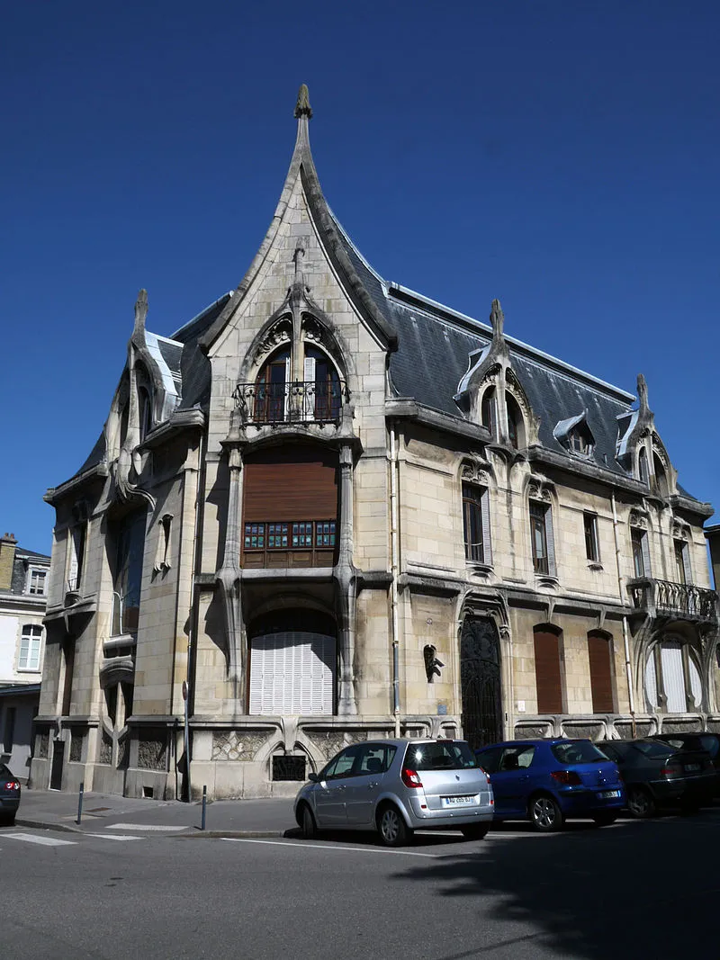 Image qui illustre: Maison Bergeret  - Art Nouveau