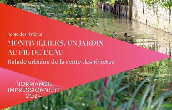 Image qui illustre: Visite guidée : Montivilliers, un jardin au fil de l'eau