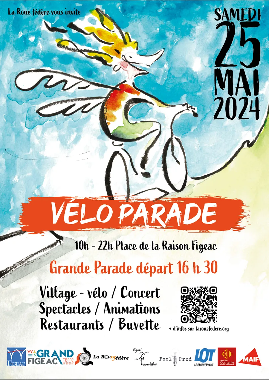 Image du carousel qui illustre: Vélo Parade À Figeac à Figeac