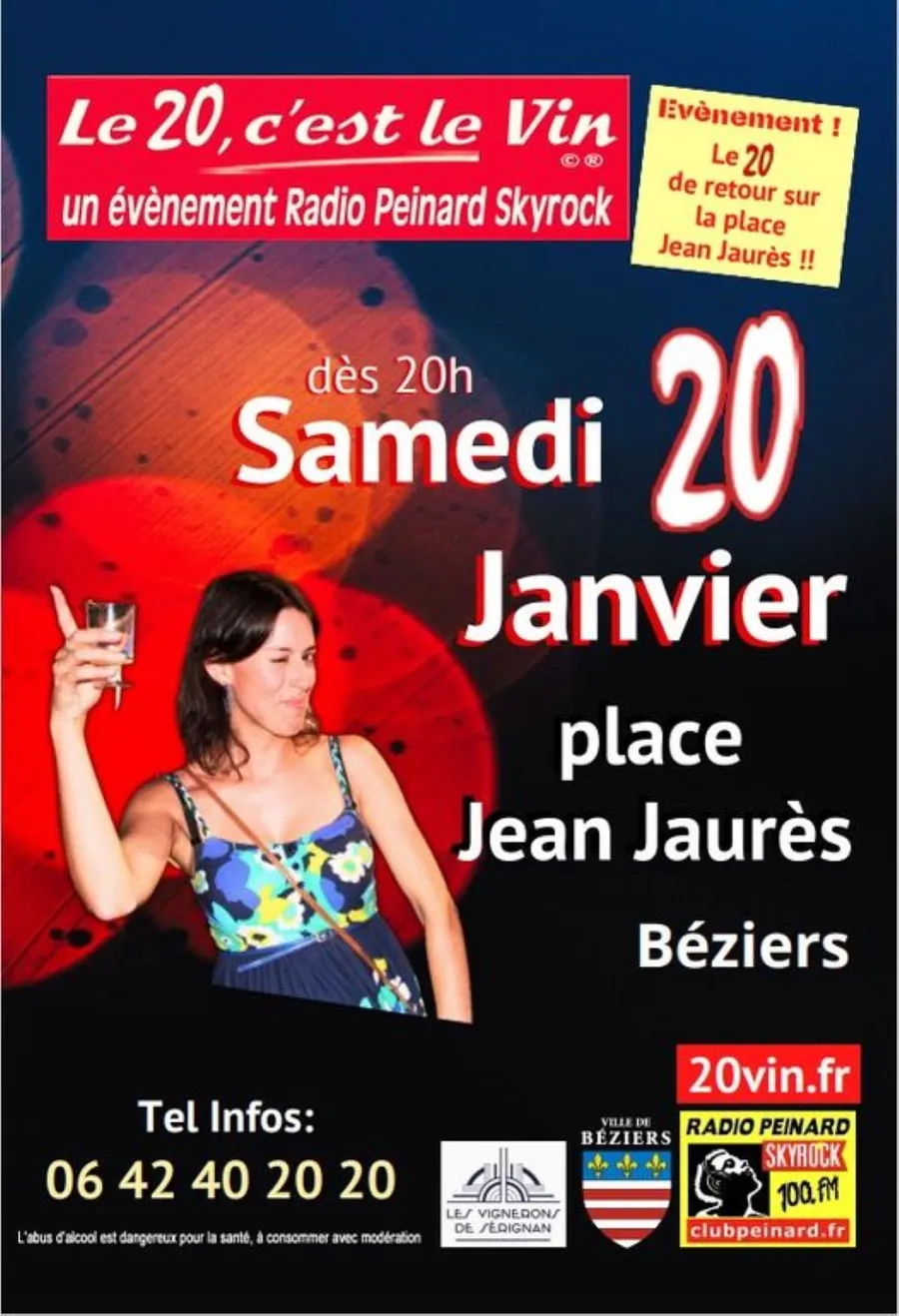 Image du carousel qui illustre: Le 20 C'est Le Vin à Béziers