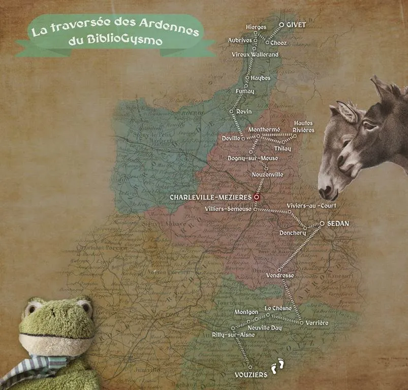 Image du carousel qui illustre: La Traversée des Ardennes du Bibliogysmo : Les Mules Humaines à Vouziers