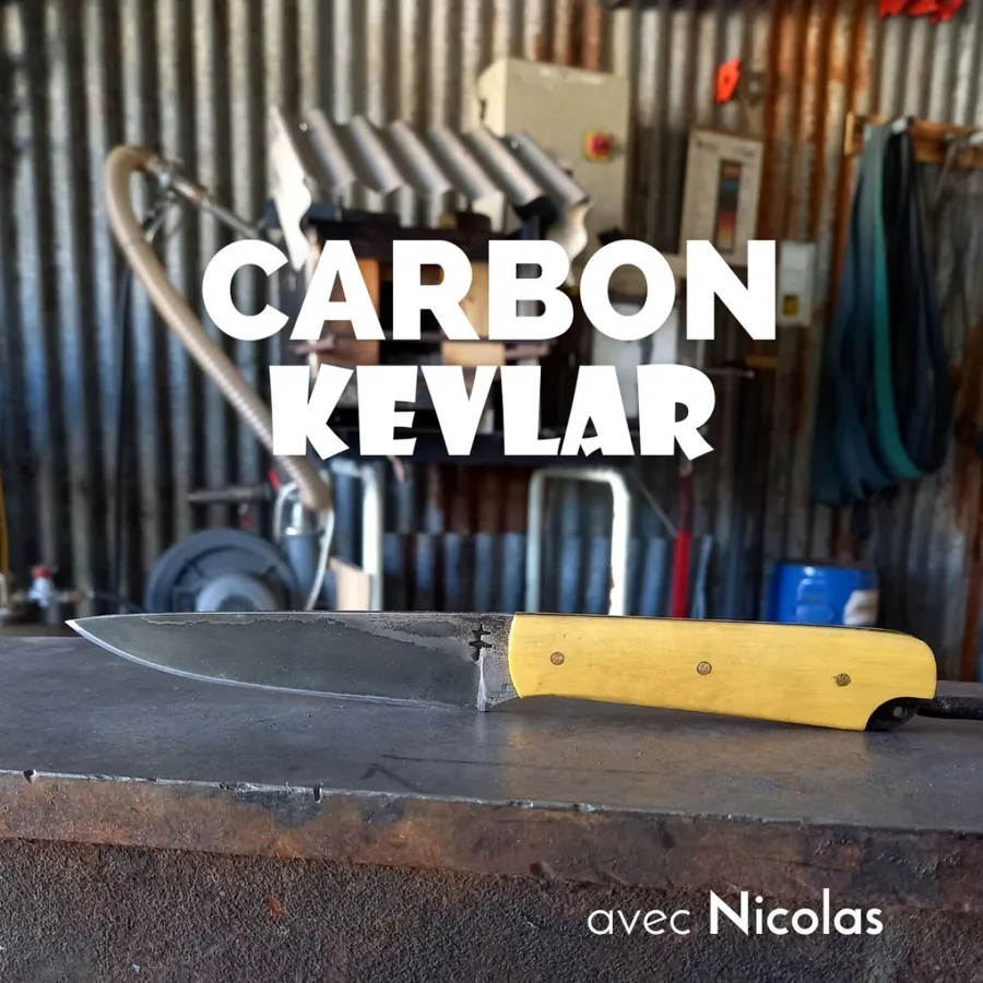 Image du carousel qui illustre: Forgez votre couteau de cuisine en acier carbone à Pagny-sur-Moselle