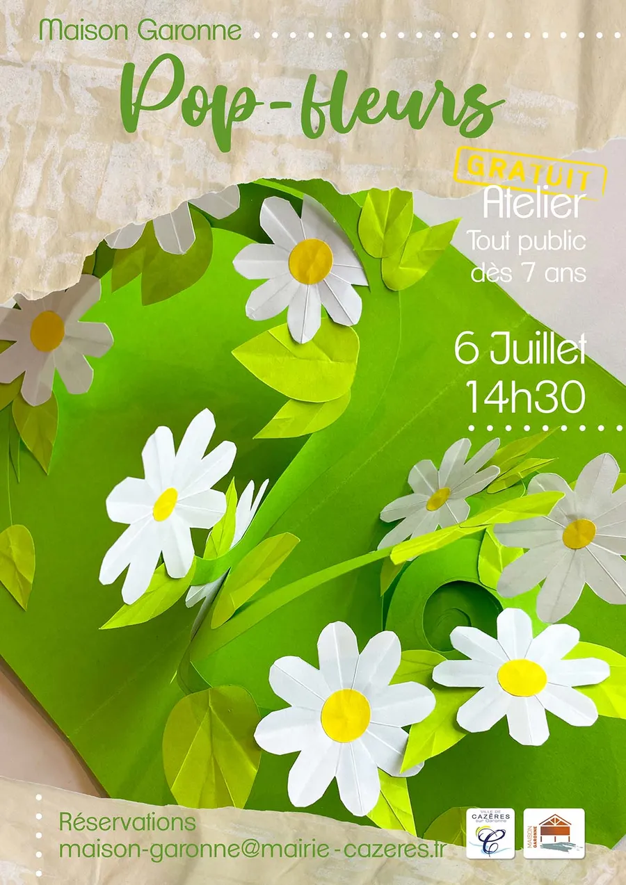 Image du carousel qui illustre: Atelier Pop Fleur à Cazères