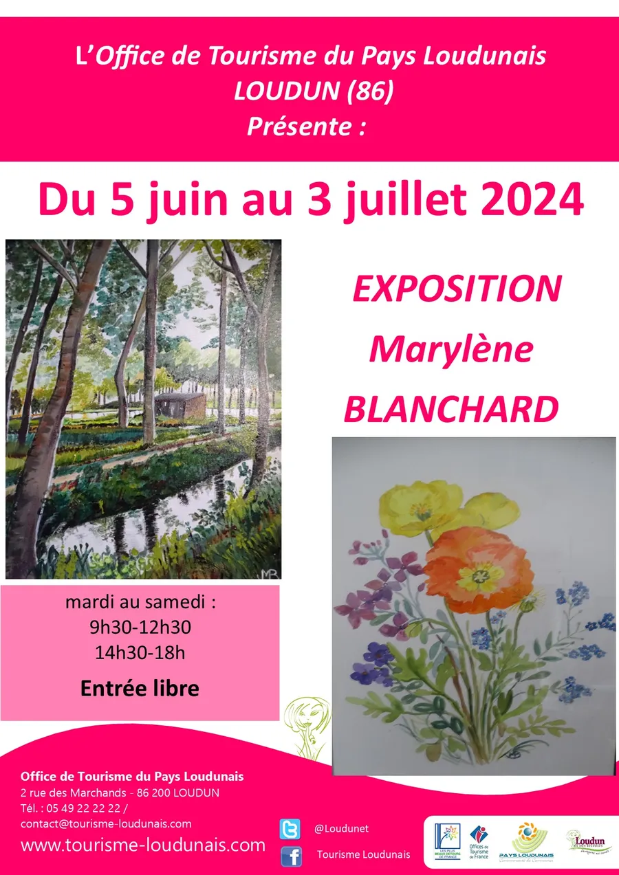 Image du carousel qui illustre: Exposition Marylène BLANCHARD à Loudun