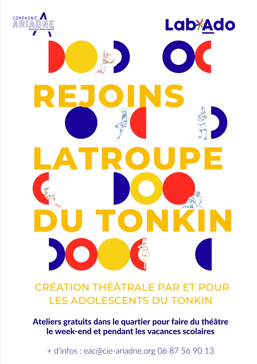 Image du carousel qui illustre: La Troupe du Tonkin ! Une aventure théâtrale à Villeurbanne