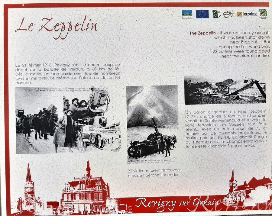 Image du carousel qui illustre: Le Zeppelin à Revigny-sur-Ornain