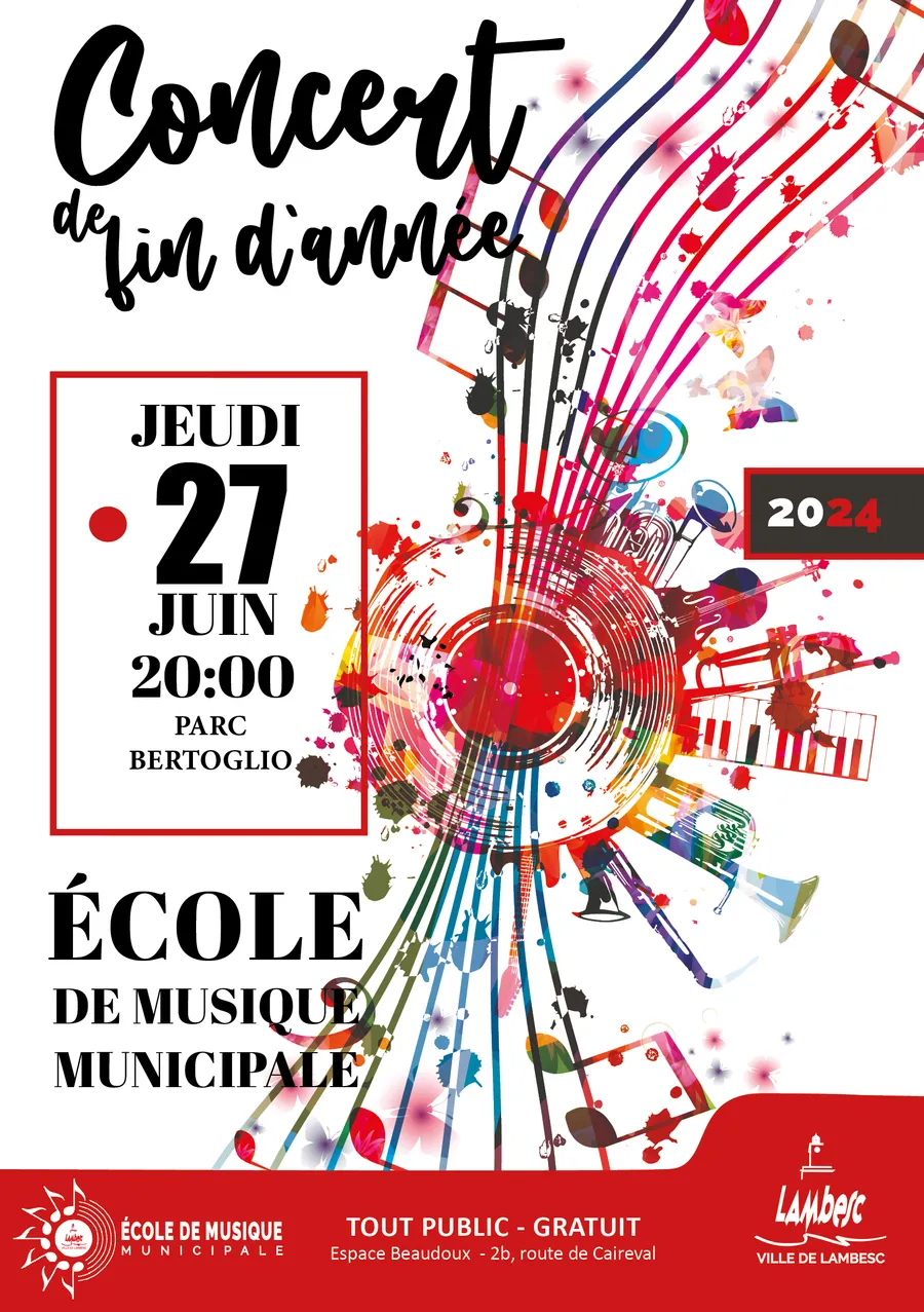 Image du carousel qui illustre: Concert De Fin D'année De L'ecole De Musique à Lambesc