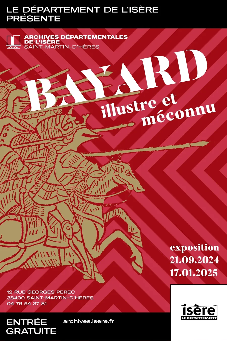 Image du carousel qui illustre: Visites guidées de l’exposition Bayard, illustre et méconnu à Saint-Martin-d'Hères