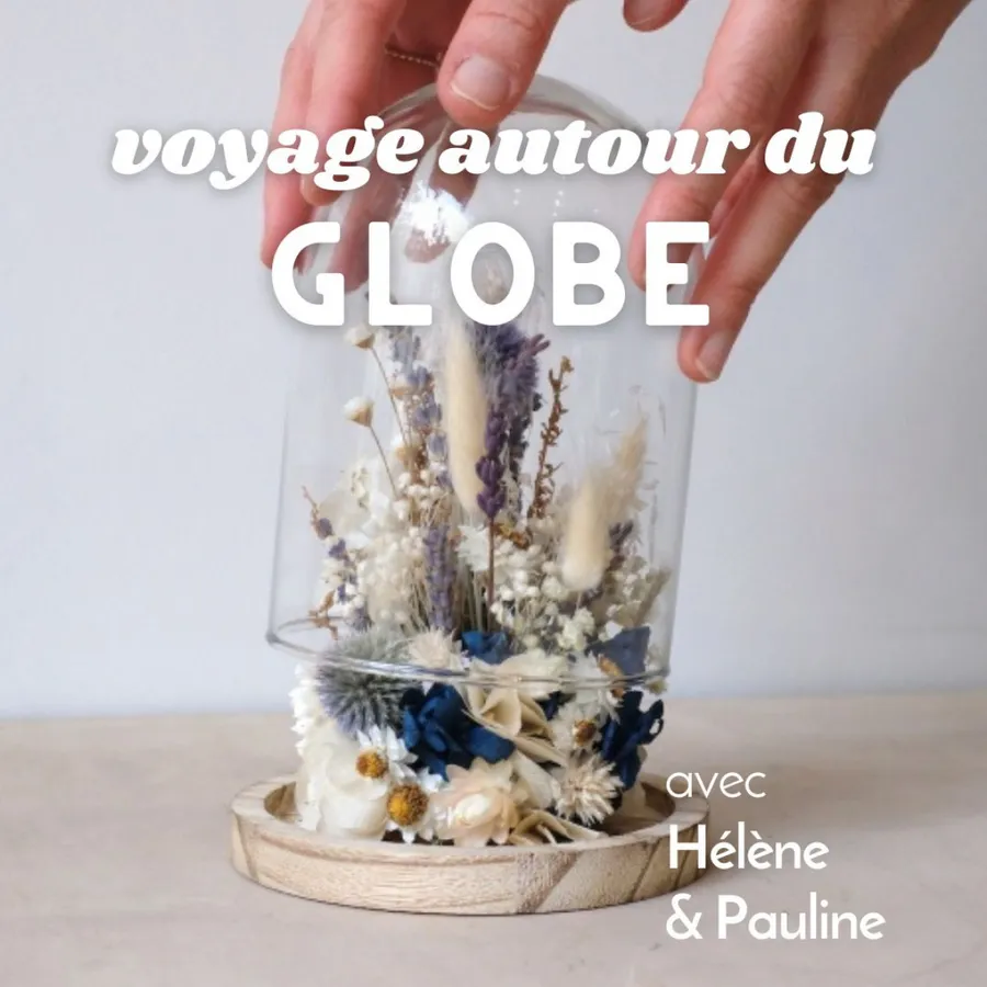 Image du carousel qui illustre: Créez votre petit globe fleuri à Nantes