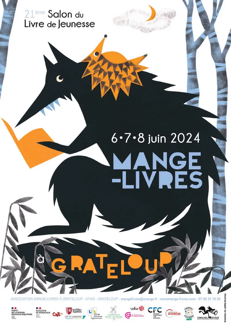Image du carousel qui illustre: 21ème Salon Du Livre Jeunesse "mange-livres" à Grateloup-Saint-Gayrand