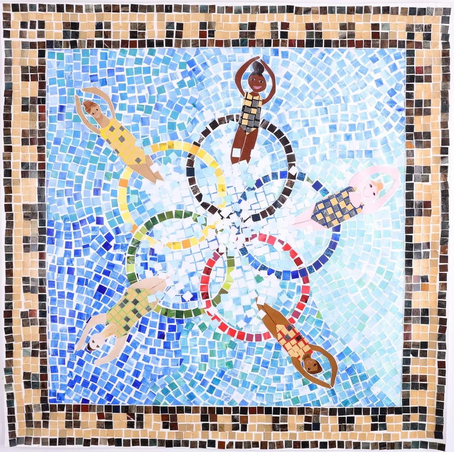 Image du carousel qui illustre: Visite guidée en famille de l'exposition Graines d'artistes dans l'idéal olympique à Troyes