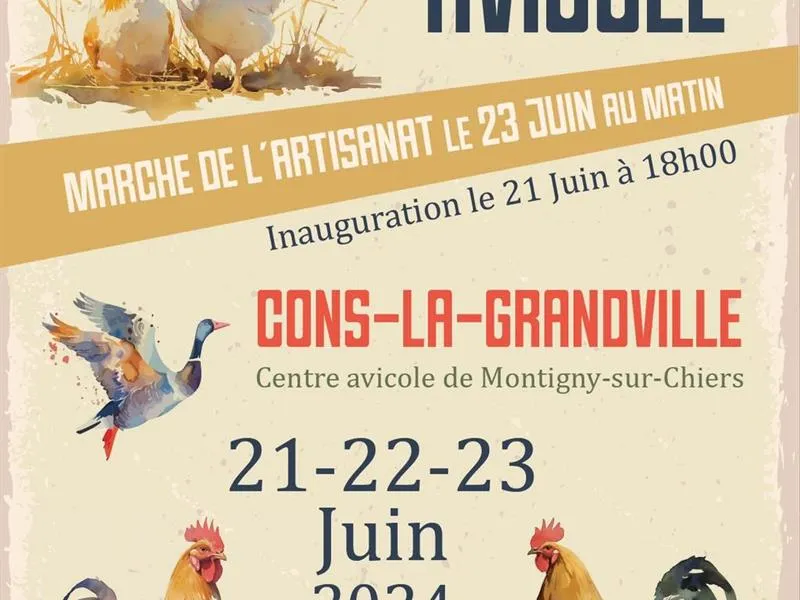 Image du carousel qui illustre: Exposition Avicole à Cons-la-Grandville