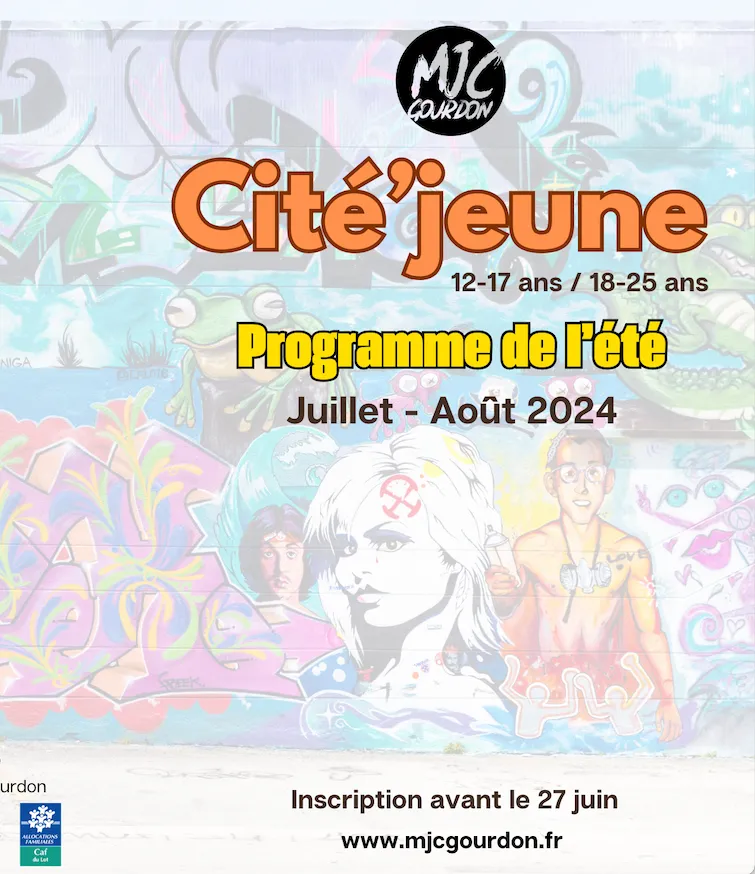 Image du carousel qui illustre: Les Vacances D'été Cité Jeune Avec La Mjc à Gourdon