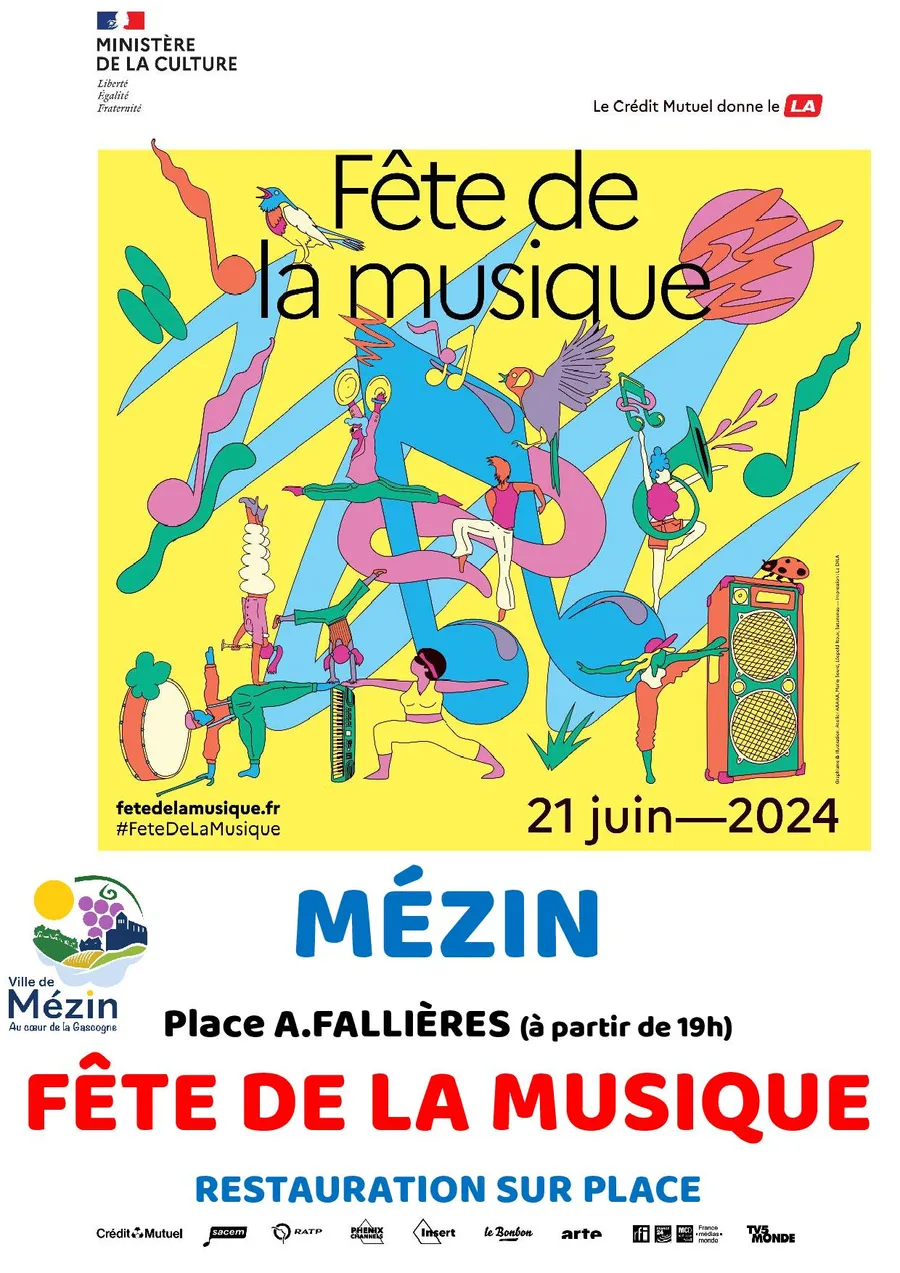 Image du carousel qui illustre: Fête de la musique à Mézin