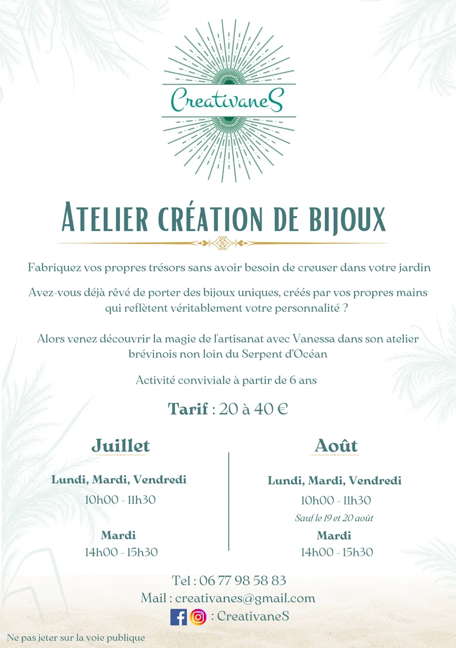 Image du carousel qui illustre: Atelier Bijou à Saint-Brevin-les-Pins