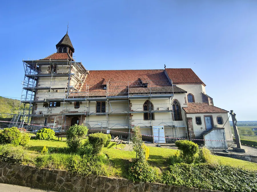 Image du carousel qui illustre: Visite guidée d'une chapelle en rénovation à Dambach-la-Ville