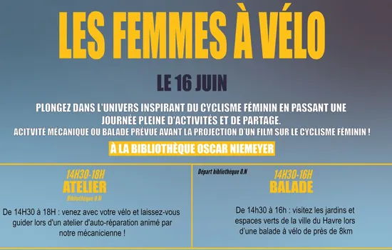 Image du carousel qui illustre: Les Femmes à Vélo à Le Havre