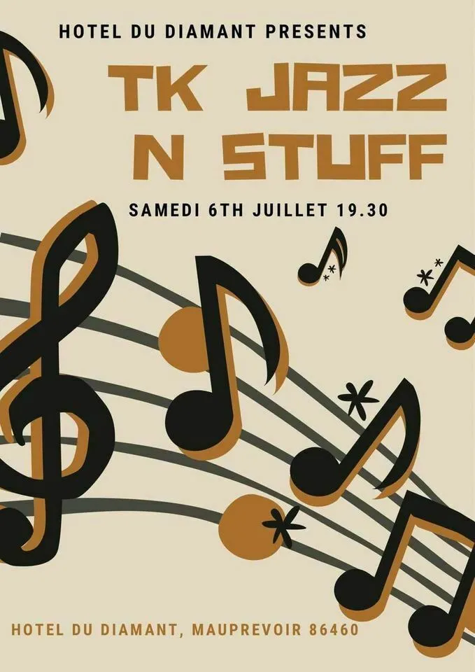 Image du carousel qui illustre: Concert Gratuit de TK Jazz n Stuff à Mauprévoir