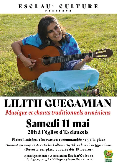 Image du carousel qui illustre: Concert À Esclauzels : Lilith Guegamian à Esclauzels