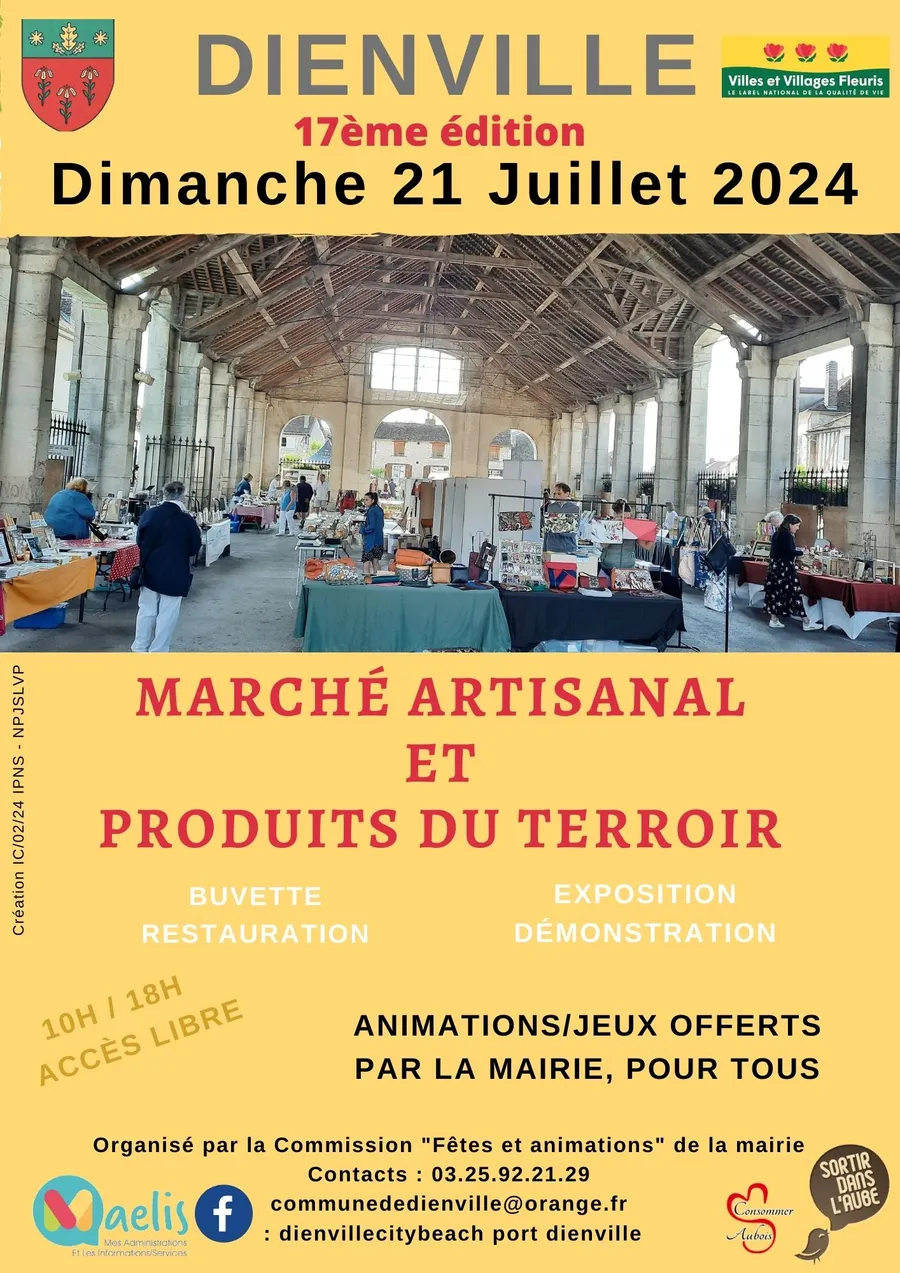 Image du carousel qui illustre: 17ème Marché Artisanal Et Produits Du Terroir à Dienville