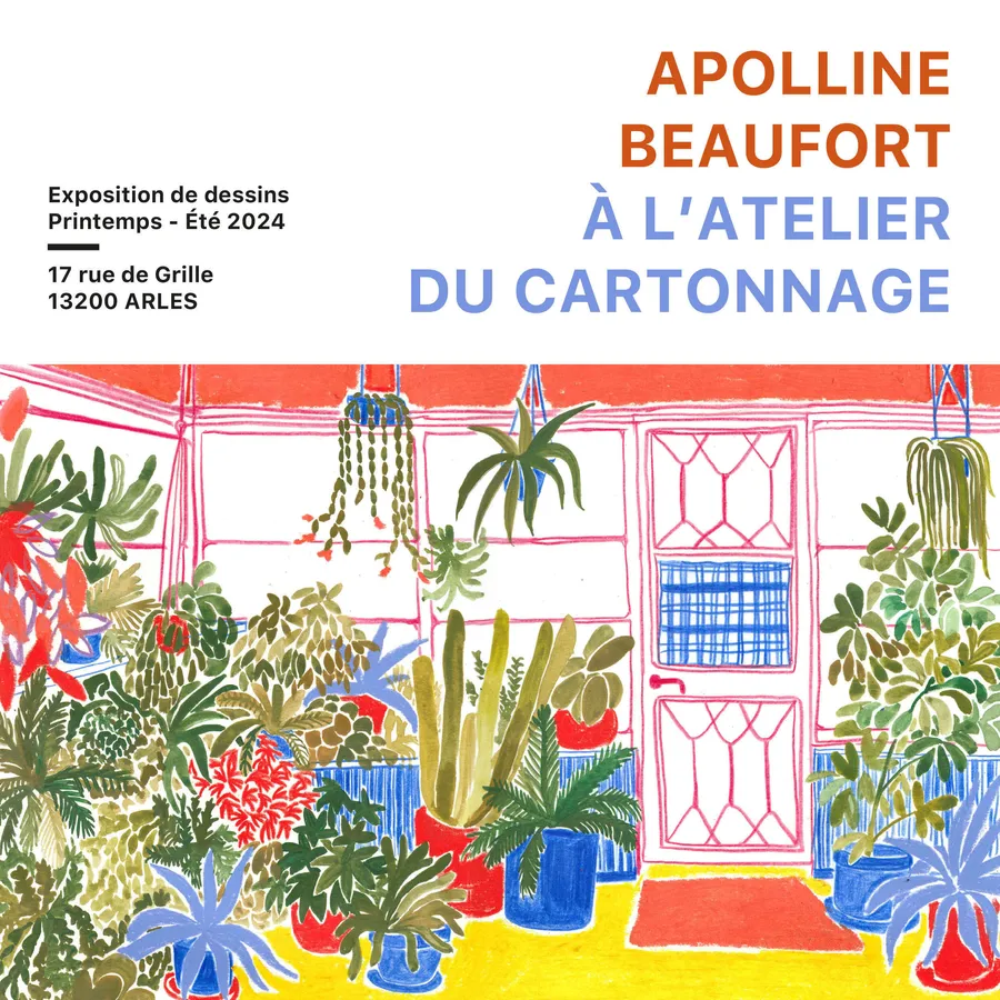Image du carousel qui illustre: Apolline Beaufort à l'Atelier du Cartonnage à Arles