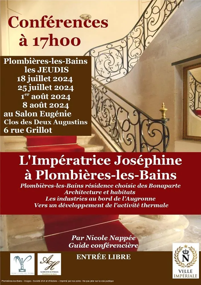 Image du carousel qui illustre: Les Industries Au Bord De L'augronne : 3ème Conférence à Plombières-les-Bains