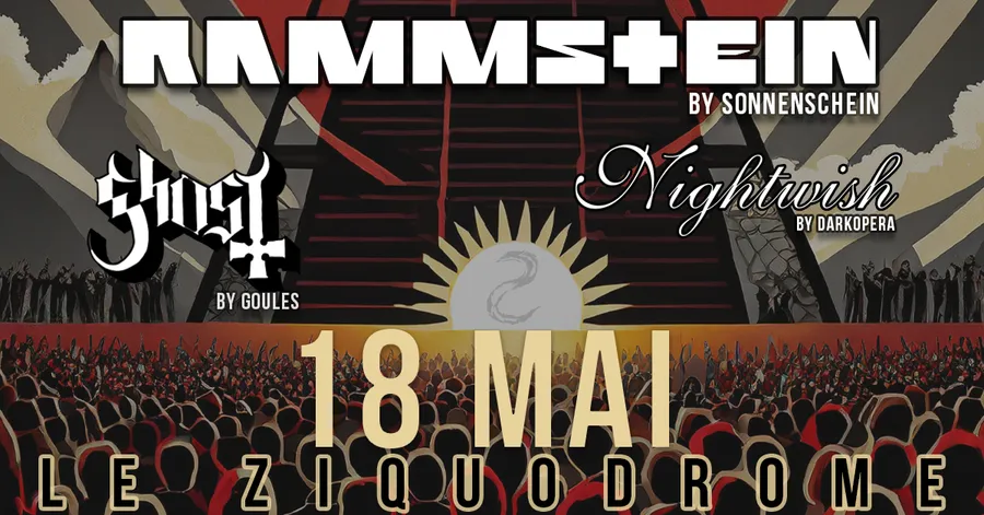 Image du carousel qui illustre: Tribute Rammstein / Ghost / Nightwish à Compiègne