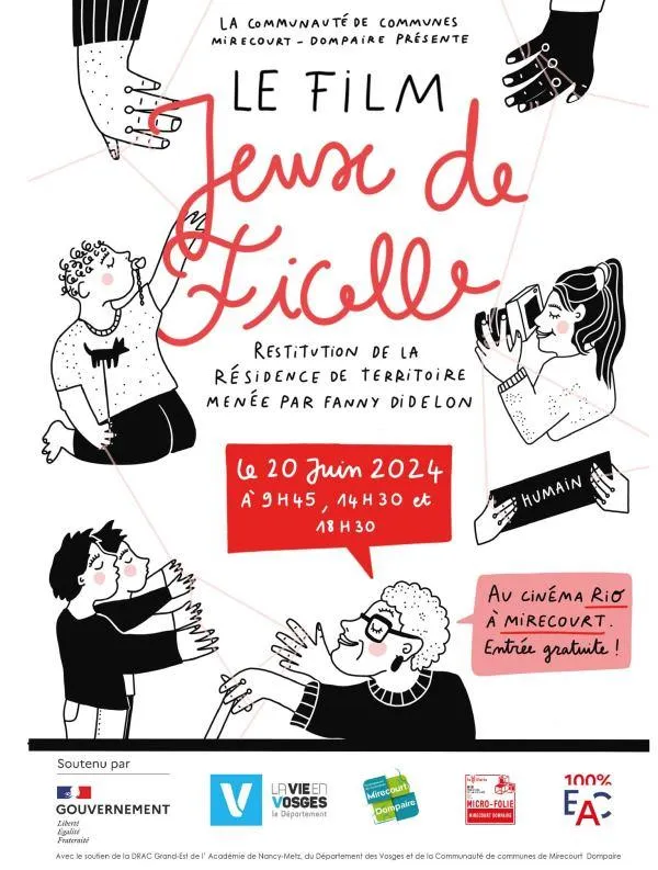 Image du carousel qui illustre: Festival Renc'arts : Cinéma Les Jeux De Ficelles à Mirecourt