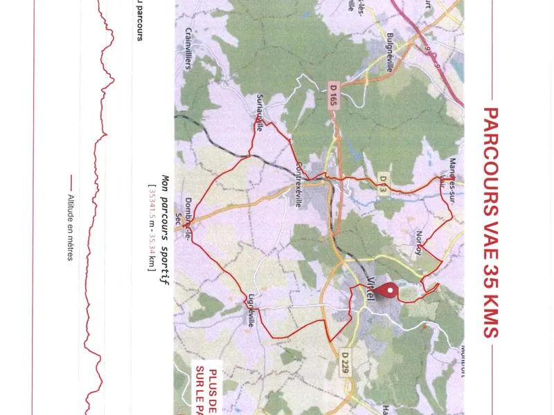 Image du carousel qui illustre: Parcours Velo / Vae 35 Km à Vittel