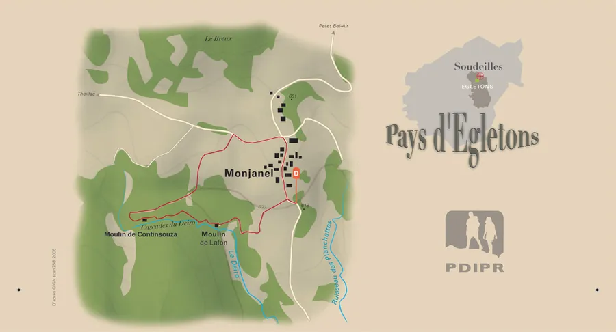 Image du carousel qui illustre: Cascades Et Moulins Du Deiro à Soudeilles