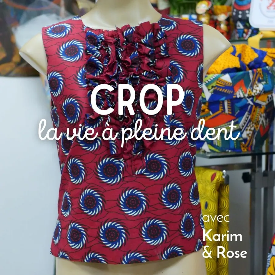 Image du carousel qui illustre: Fabriquez votre crop top à Lyon