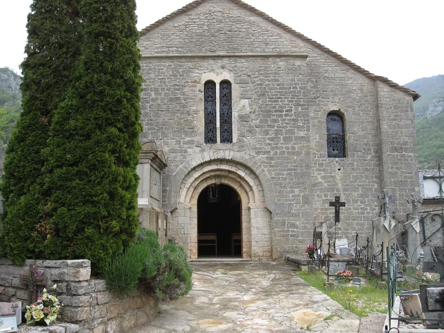 Image du carousel qui illustre: Eglise Romane Saint-jean-baptiste à La Malène