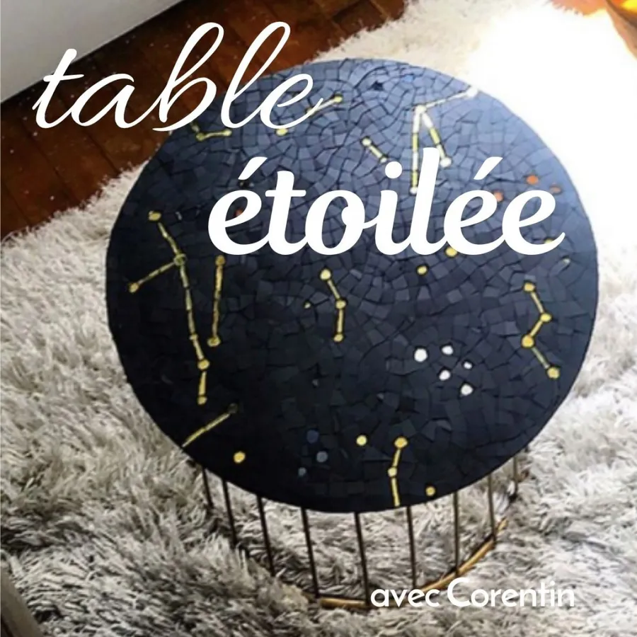 Image du carousel qui illustre: Réalisez votre table basse cosmos en mosaïque - 2J à Marseille