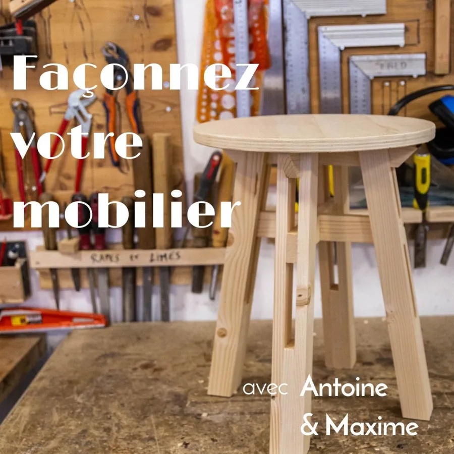 Image du carousel qui illustre: Fabriquez votre meuble en une journée à Paris