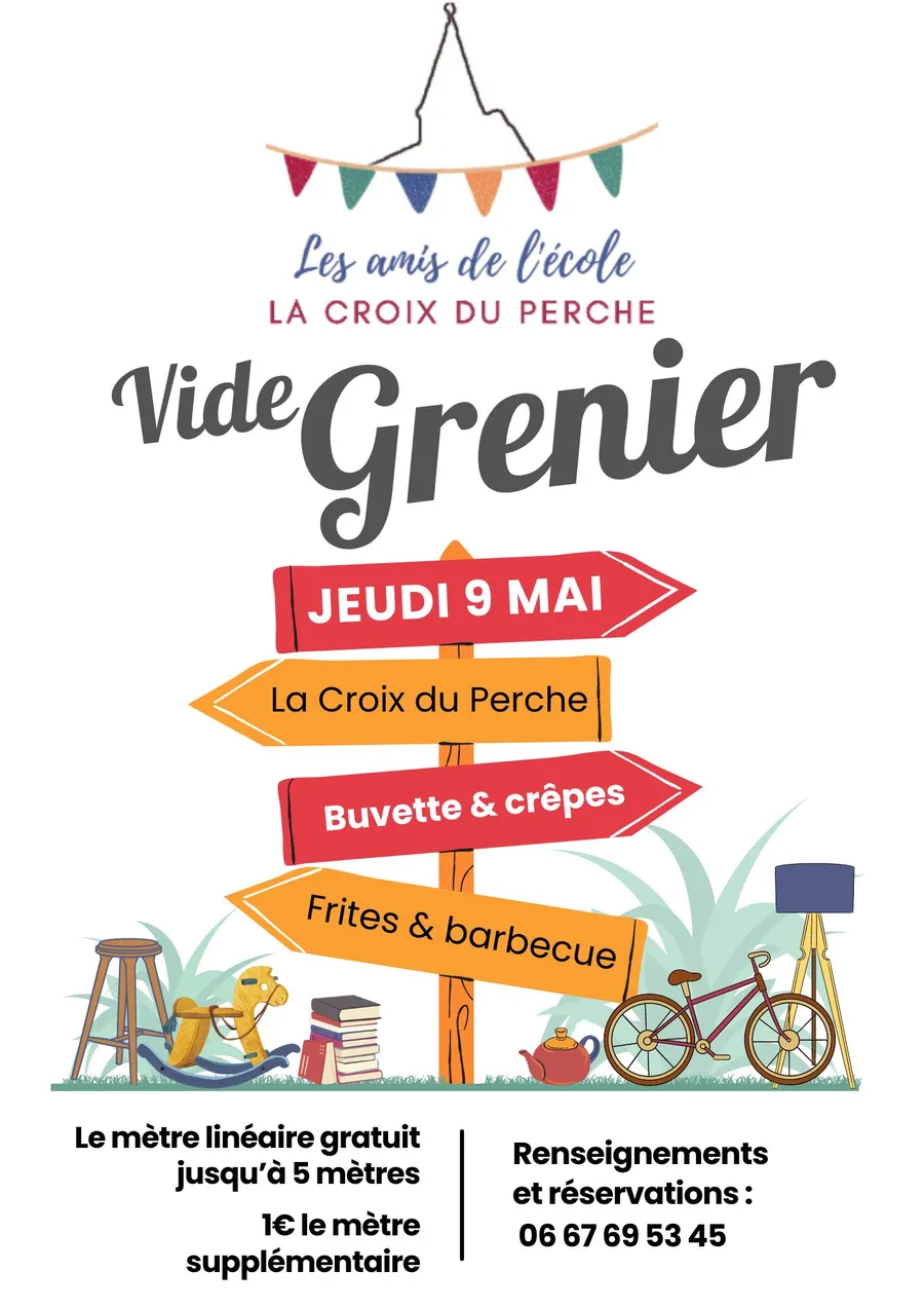 Image du carousel qui illustre: Vide Grenier La Croix Du Perche à La Croix-du-Perche