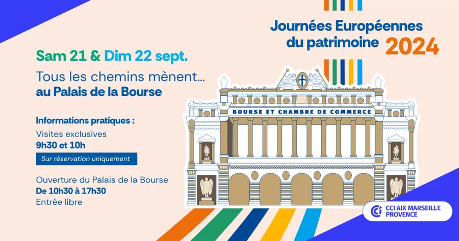 Image du carousel qui illustre: Tous les chemins mènent... au Palais de la Bourse à Marseille