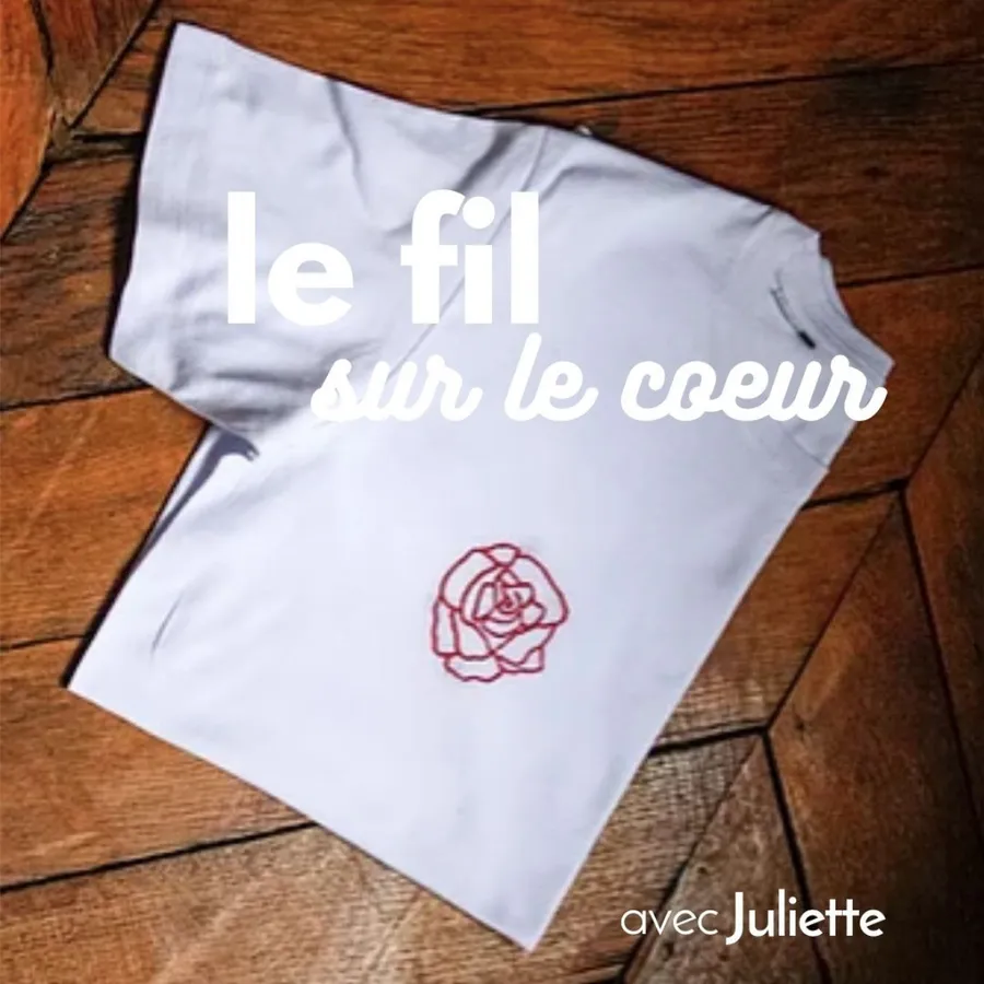 Image du carousel qui illustre: Brodez votre t-shirt à Lyon