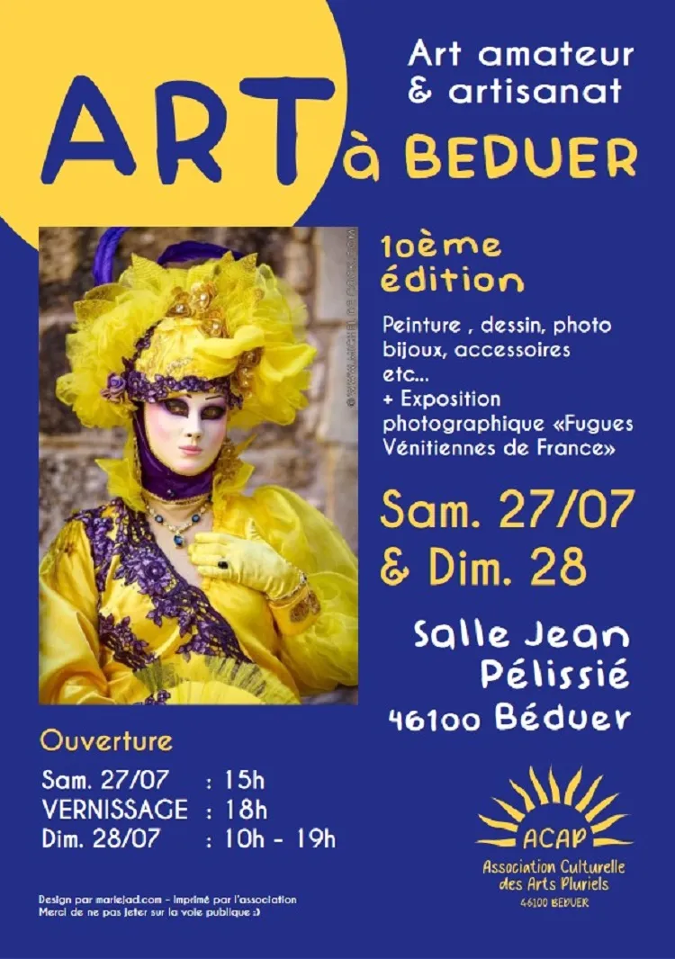 Image du carousel qui illustre: Salon Des Artistes Amateurs À Béduer à Béduer