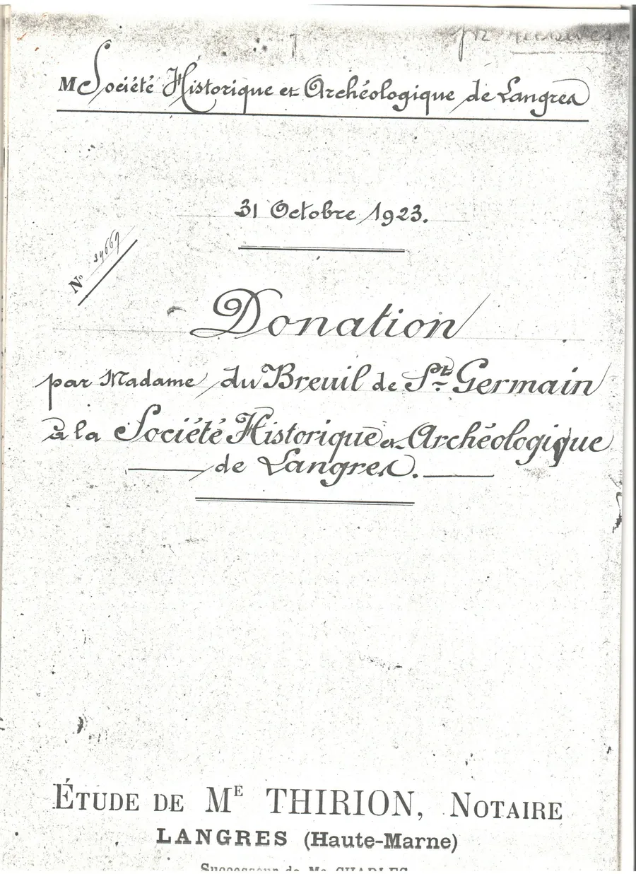 Image du carousel qui illustre: Découvrez la Société historique et archéologique de Langres à Langres