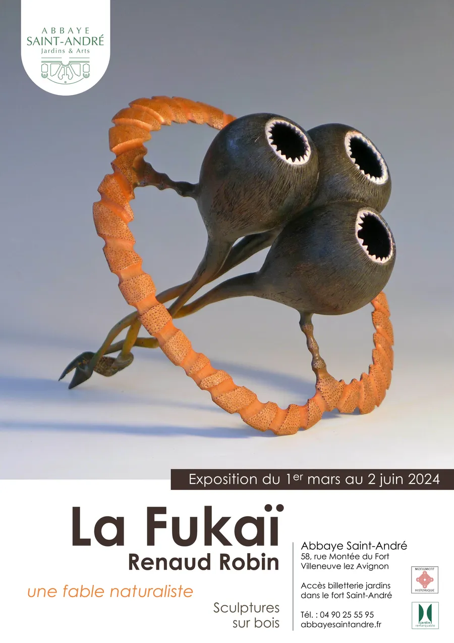 Image du carousel qui illustre: Visite contée de l'exposition La Fukaï, une fable naturaliste” à Villeneuve-lès-Avignon