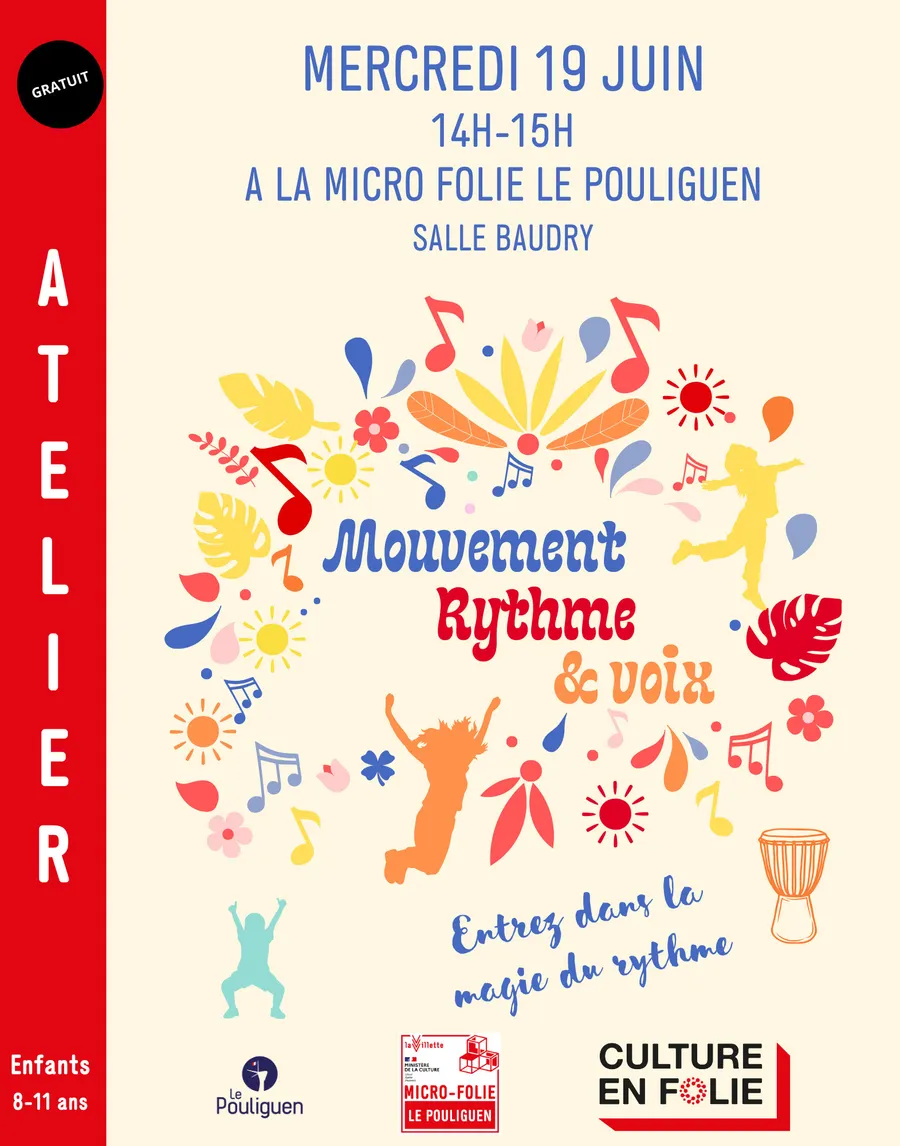 Image du carousel qui illustre: Atelier Rythme & Voix - Enfants à Le Pouliguen