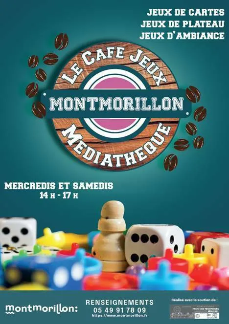 Image du carousel qui illustre: Café-jeux à Montmorillon